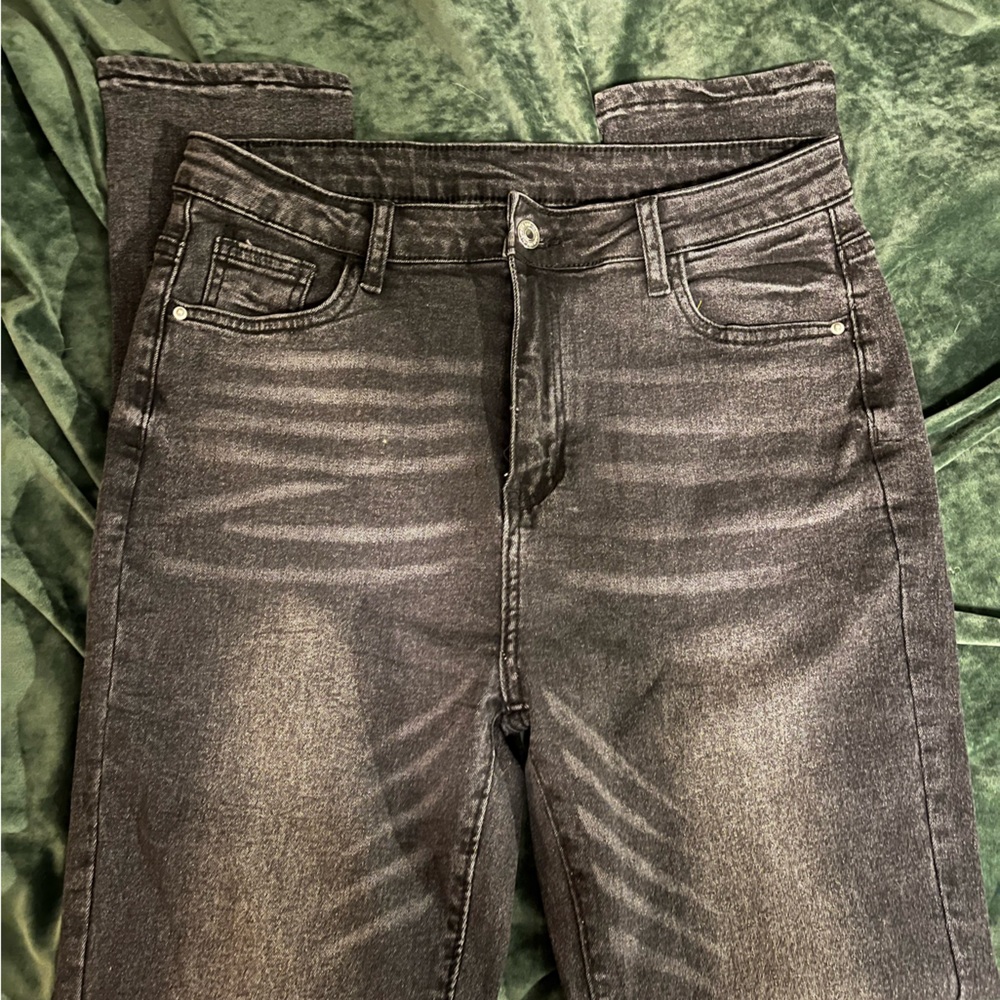 SHEIN Women's Gray Skinny Jeans